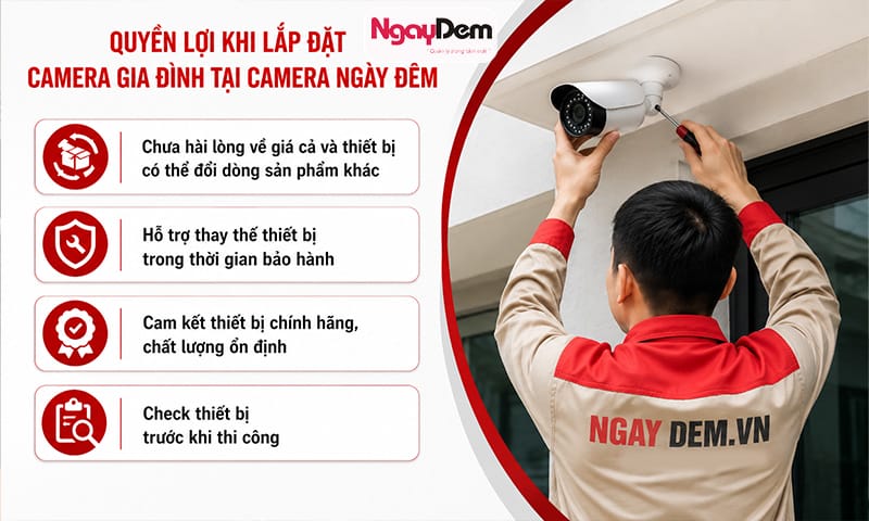 lắp đặt camera cho gia đình