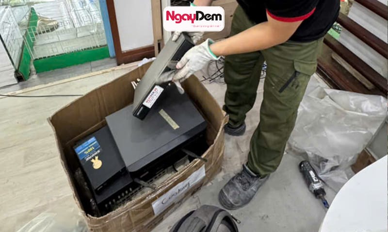 lắp đặt camera cho Học Viện Mầm Non Đa Trí Tuệ AMI