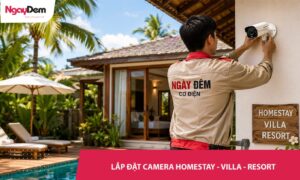 lắp đặt camera cho homestay