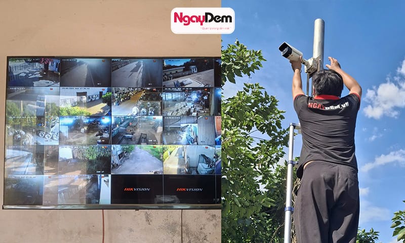 Cơ điện Ngày Đêm - lắp đặt camera cho nhà máy uy tín, đáng tin cậy hiện nay lắp đặt camera cho nhà máy công ty CP thép không gỉ A&T