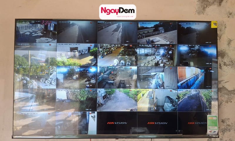 Hệ thống camera ổn định và dễ dàng giám sát sau khi lắp đặt camera cho nhà xưởng và nâng cấp hệ thống lắp đặt camera cho nhà máy công ty CP thép không gỉ A&T