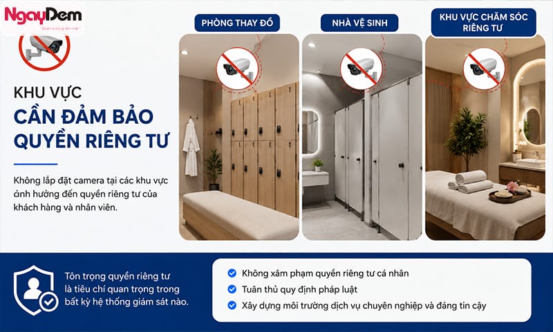 Lắp đặt camera cho spa