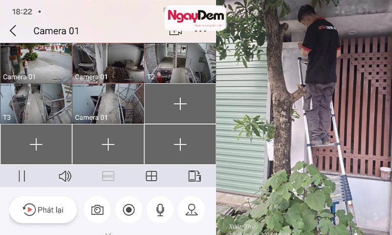 Lắp camera giám sát cho công trường dễ dàng quản lý tường khu vực thi công công trình Lắp đặt camera giám sát công trường