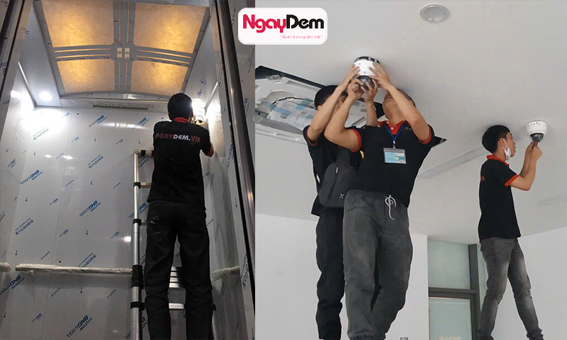 Thi công lắp đặt camera công trường tại Cơ điện Ngày Đêm giá rẻ| Uy tín chuyên nghiệp Lắp đặt camera giám sát công trường