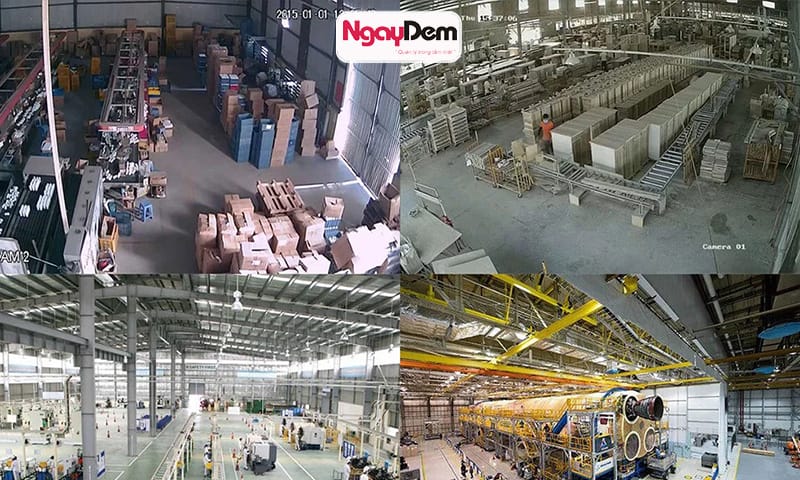 Lắp đặt camera cho nhà xưởng, nhà máy, KCN hoạt động ổn định lắp đặt camera Hai Bà Trưng