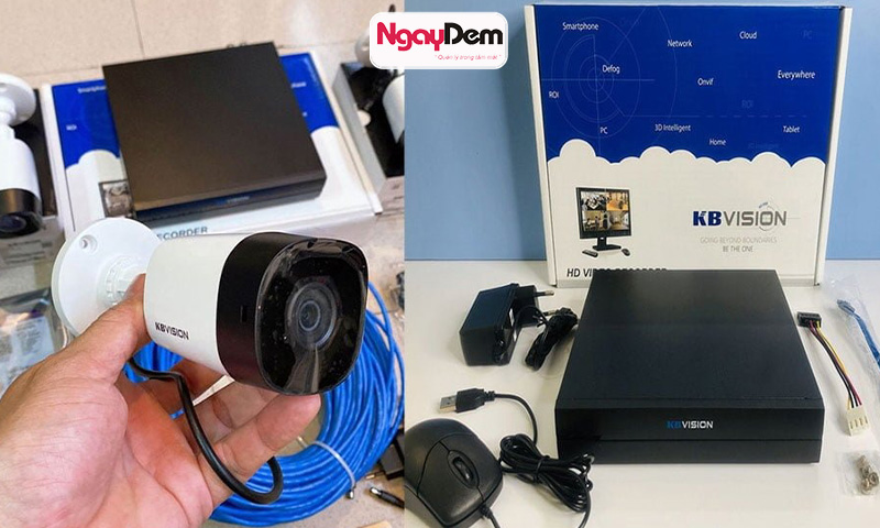 Camera giám sát KBVision đa dạng mẫu mã phù hợp với nhiều phân khúc lắp đặt camera Hai Bà Trưng