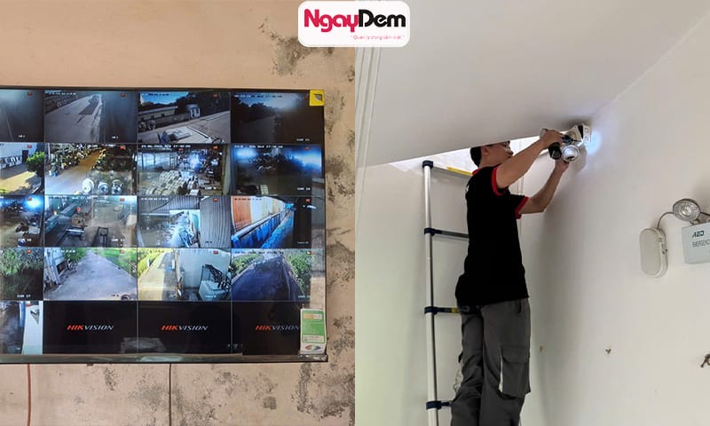 Cơ điện Ngày Đêm - Chuyên lắp camera quan sát Hikvision trọn gói giá rẻ, uy tín số #1 lắp đặt camera Hikvision