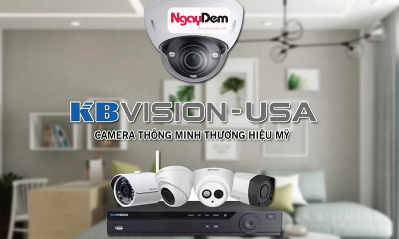 Thương hiệu uy tín nguồn gốc từ Mỹ - Kbvision sự lựa chọn hoàn hảo lắp đặt camera kbvision