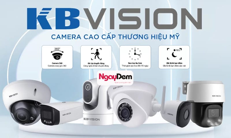 Kinh nghiệm lắp đặt camera Kbvision hiệu quả cho từng công trình lắp đặt camera kbvision