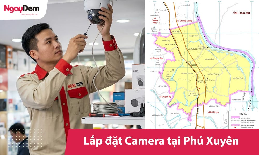 Nhận thi công lắp đặt camera Phú Xuyên trọn gói| Giá rẻ