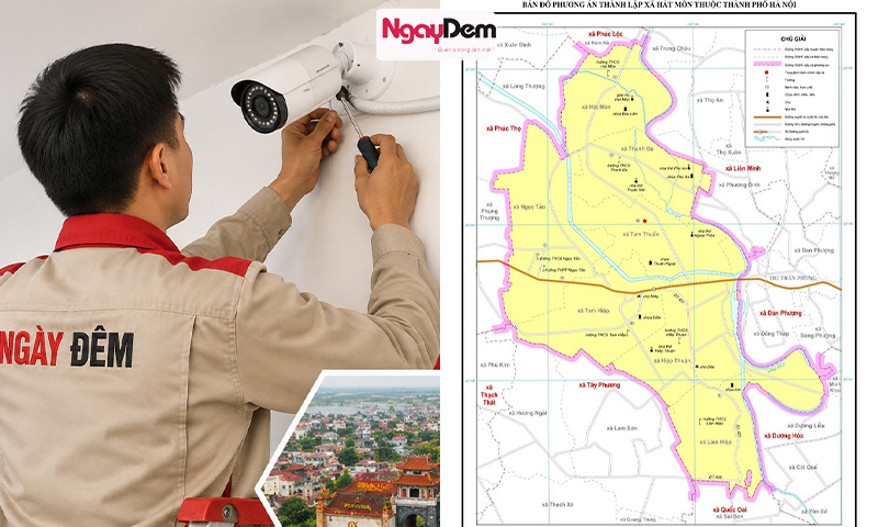 lắp đặt camera Phúc Thọ