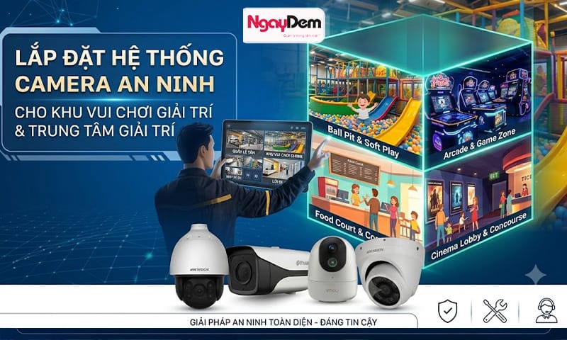 Lắp đặt camera rạp chiếu phim