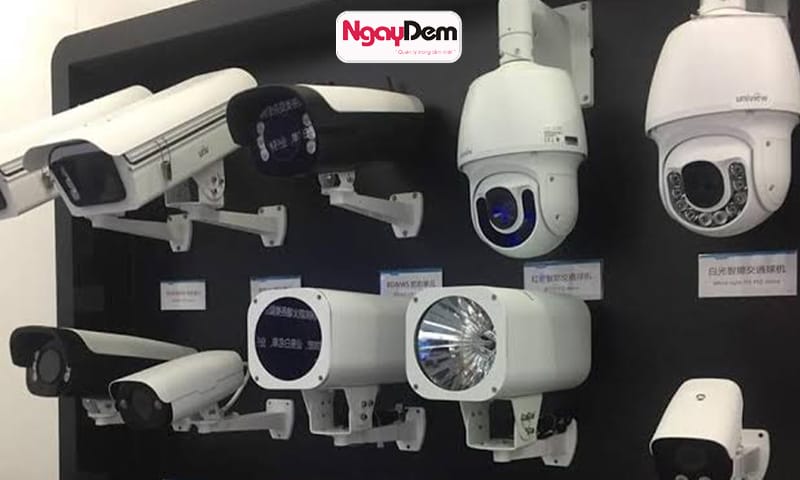 Các loại camera được lắp đặt tại khu vực Sơn Tây lắp đặt camera Sơn Tây