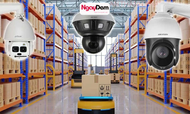 Lắp camera cho nhà xưởng, kho xưởng, nhà máy, KCN giám sát an ninh và quản lý hàng hoá lắp đặt camera tại Đông Anh