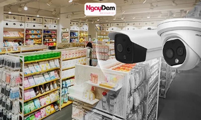 Quản lý hàng hoá, trộm cắp cho cửa hàng thật dễ dàng với camera lắp đặt camera tại Gia Lâm