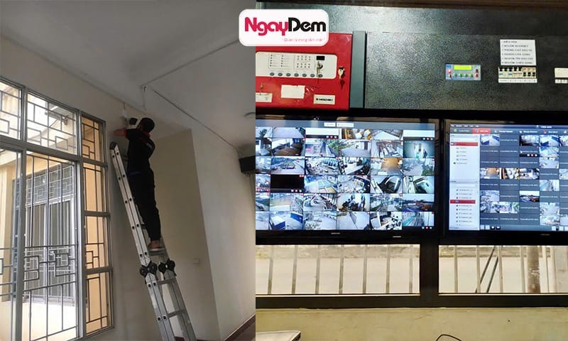 Cơ điện Ngày Đêm cam kết dịch vụ lắp đặt camera uy tín, thiết bị chính hãng, bảo hành 24 tháng, kỹ thuật chuyên sâu lắp đặt camera tại Gia Lâm