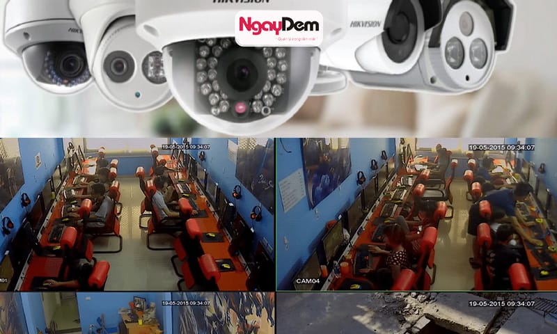 Thi công lắp camera tại Hà Đông cho quán nét đảm bảo an ninh và tranh chấp lắp đặt camera tại Hà Đông