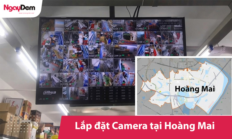 Lắp đặt camera tại Hoàng Mai cho gia đình và doanh nghiệp