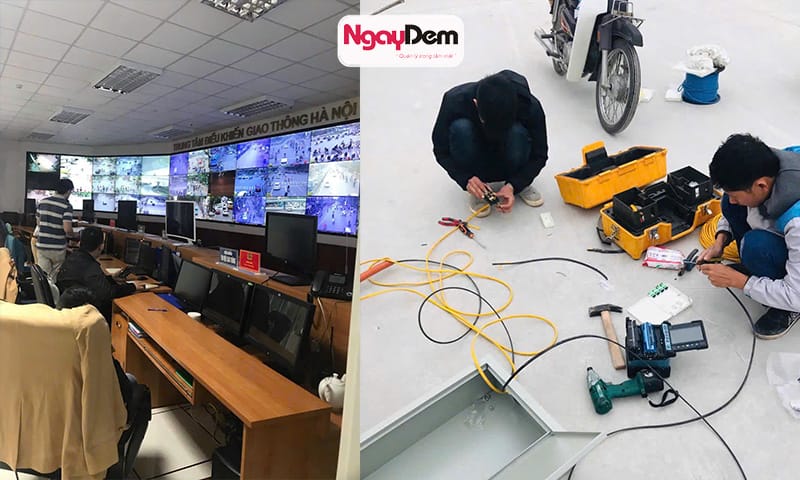 Cơ điện Ngày Đêm - thi công lắp đặt camera Hoàng Mai trọn gói với đa dạng mẫu mã Lắp đặt camera tại Hoàng Mai