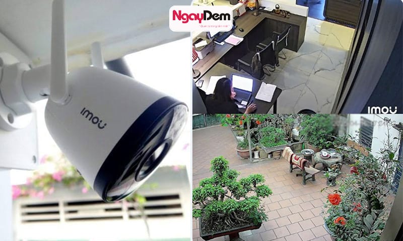 Lắp đặt camera IMOU cho nhà ở hình ảnh rõ nét lắp đặt camera tại Thanh Trì