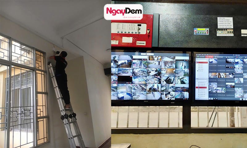 Thi công lắp đặt camera tại Thanh Xuân bởi Cơ điện Ngày Đêm - Khách hàng an tâm về chất lượng và cam kết bảo hành lắp đặt camera tại Thanh Xuân