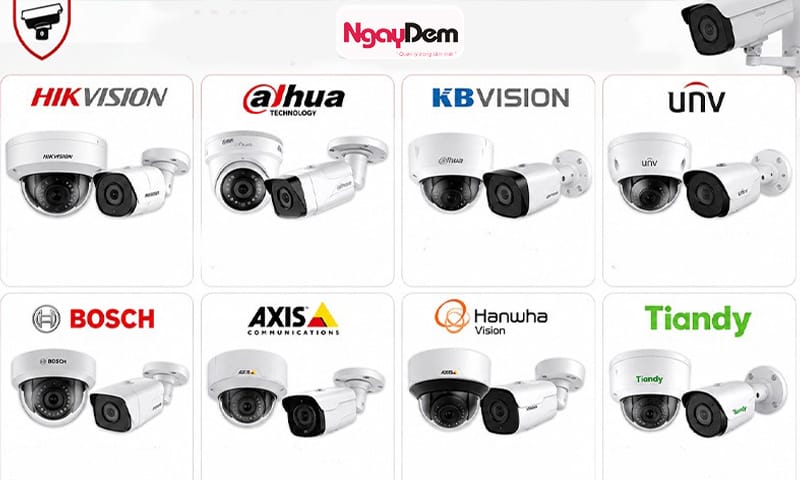 Thi công lắp đặt camera Thạch Thất với top thương hiệu nổi tiếng lắp đặt camera Thạch Thất