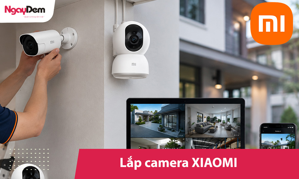 Thi công lắp đặt camera Xiaomi đúng kỹ thuật | Cài đặt nhanh