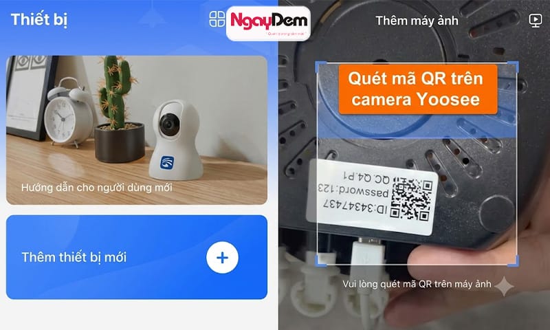 lắp đặt camera yoosee