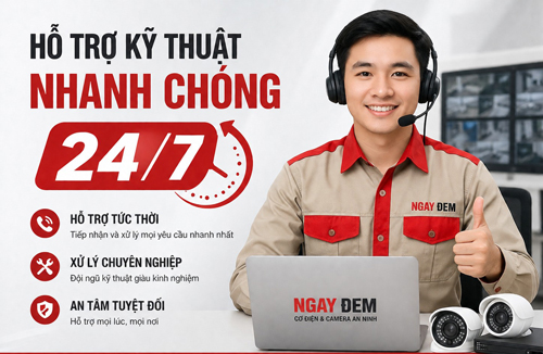 Hỗ trợ kỹ thuật nhanh chóng