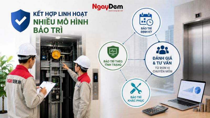 Phương pháp bảo trì thang máy nào tối ưu nhất hiện nay?