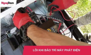 Tổng hợp 10 lỗi máy phát điện khi bảo trì và cách xử lý triệt để
