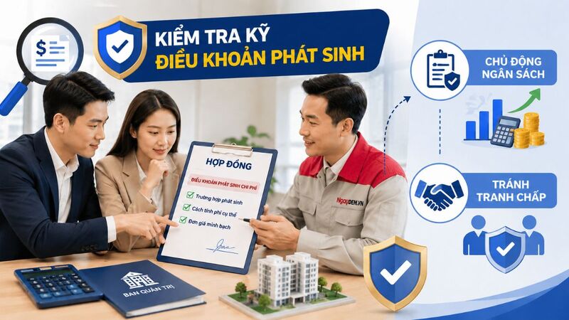 Điều khoản phát sinh chi phí