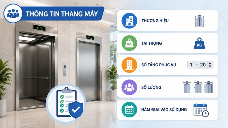 Thông tin về thang máy