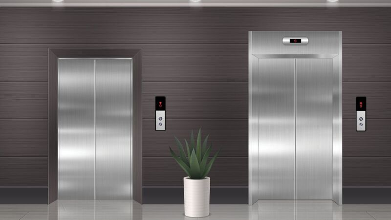 Hệ thống cửa tầng và cửa cabin