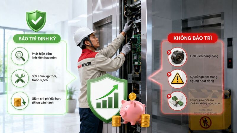 Bảo trì định kỳ giúp tiết kiệm chi phí như thế nào?