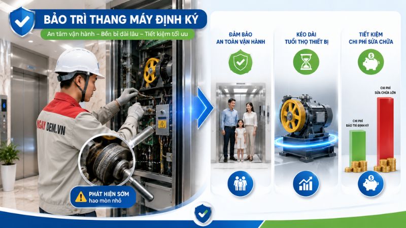 Phát hiện các hư hỏng tiềm ẩn sớm trước khi xảy ra sự cố