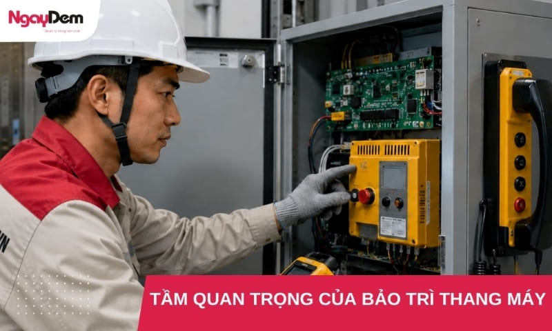 5 lý do khẳng định tầm quan trọng của bảo trì thang máy hiện nay
