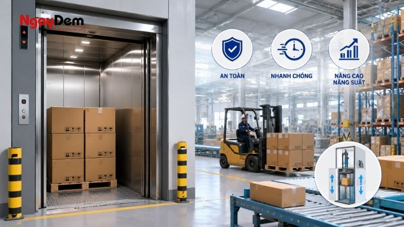 Tăng hiệu quả vận chuyển hàng hóa giữa các tầng