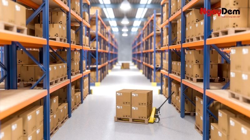 Kho hàng và trung tâm logistics