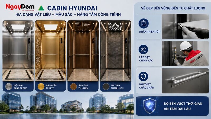 Thiết kế cabin và tính thẩm mỹ
