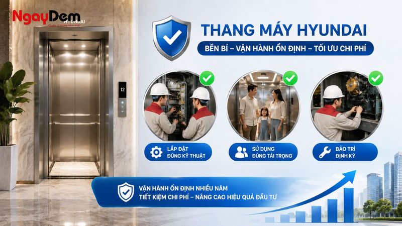 Vận hành êm, giảm rung lắc