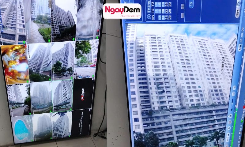 Sau khi lắp camera chung cư Imperia hệ thống giám sát hoàn thiện, hình ảnh rõ nét, quan sát được các khu vực lắp camera chung cư Imperia