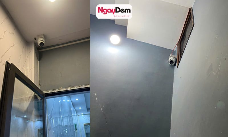 Thi công lắp đặt camera giám sát gia đình tại Hà Đông