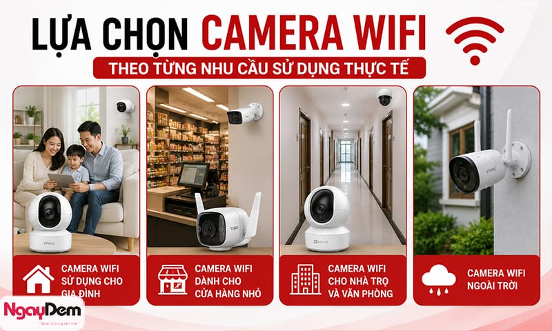 Lắp camera wifi loại nào tốt