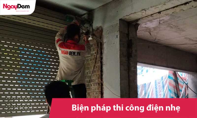 Biện pháp thi công hệ thống điện nhẹ chuẩn [Có mẫu đính kèm]