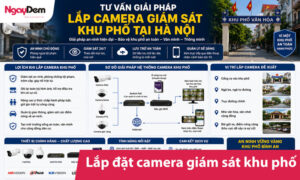Tư vấn giải pháp lắp camera giám sát khu phố tại Hà Nội
