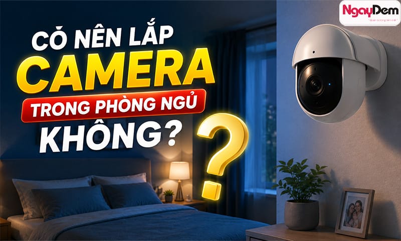 Có nên lắp camera trong phòng ngủ