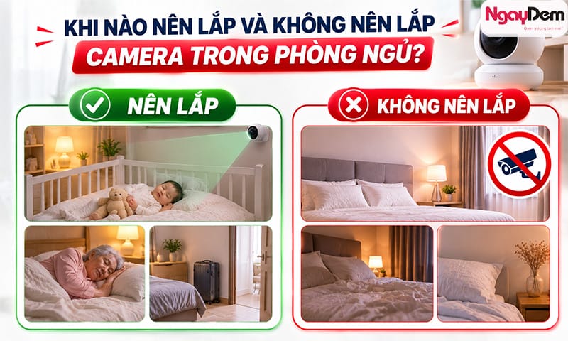 Có nên lắp camera trong phòng ngủ