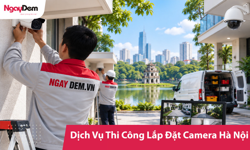 Dich Vụ Lắp Đặt Camera Hà Nội uy tín - Khảo sát, thi công trọn gói