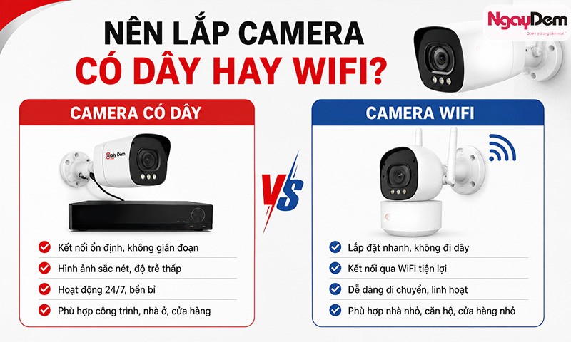 lắp camera có cần mạng không